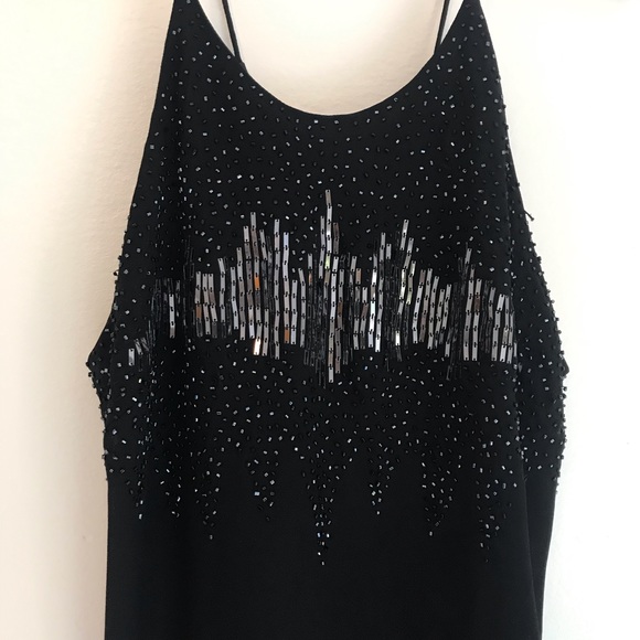 R & M Richards Black Evening Dress - Picture 4 of 4